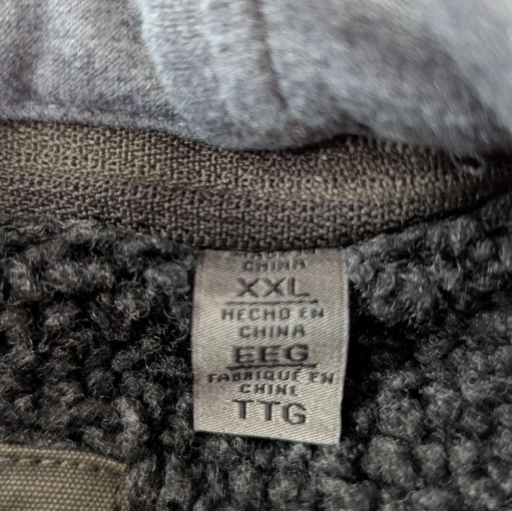VLevis Sherpa Lined Jacket Military Utility Army Green Coat‎ Men's XXL NWT